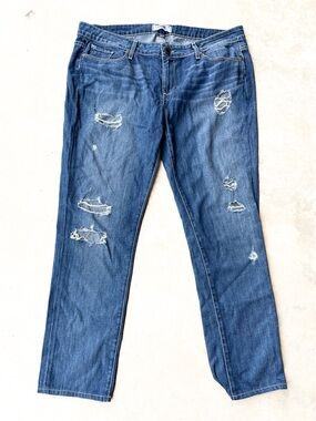 PAIGE Jimmy Jimmy Skinny Distressed Jeans 32 100% Cotton